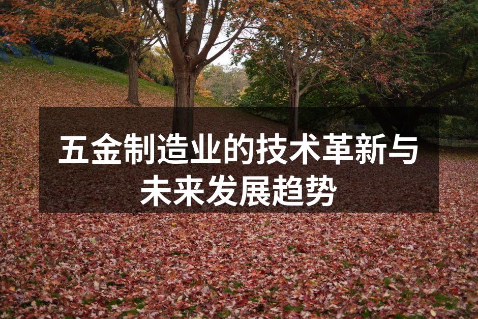 五金设备的现代化生产线